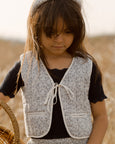 Quilted vest ditsy Rylee & Cru