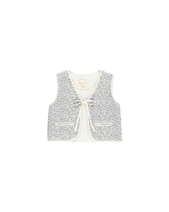 Quilted vest ditsy Rylee & Cru