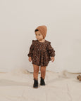 Button short winter bloom Rylee & Cru